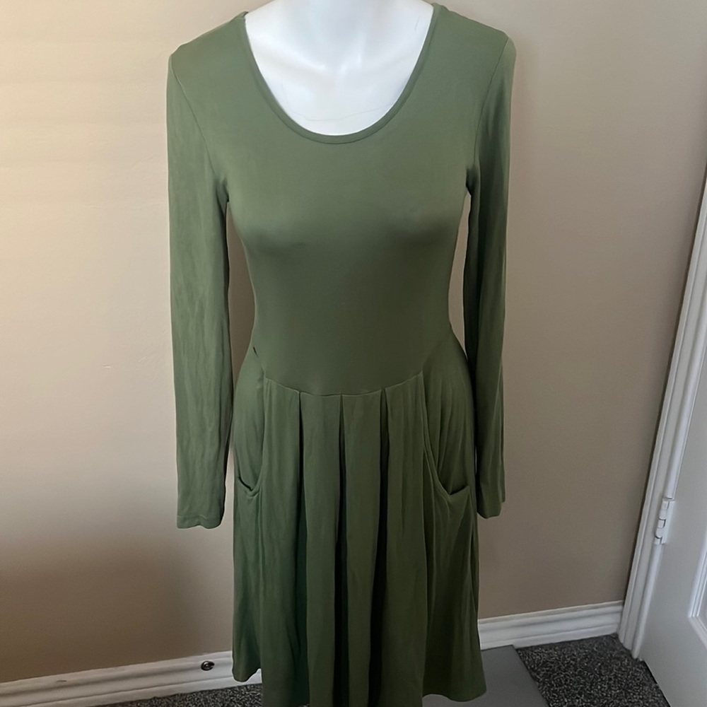 Olive Green dress size S